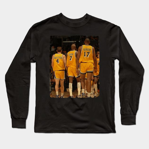 That Time When 'The Lakers' Went Out and Played in Shorts For A Half Long Sleeve T-Shirt by Wendyshopart